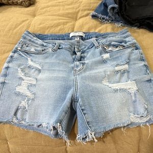 Judy blue denim shorts